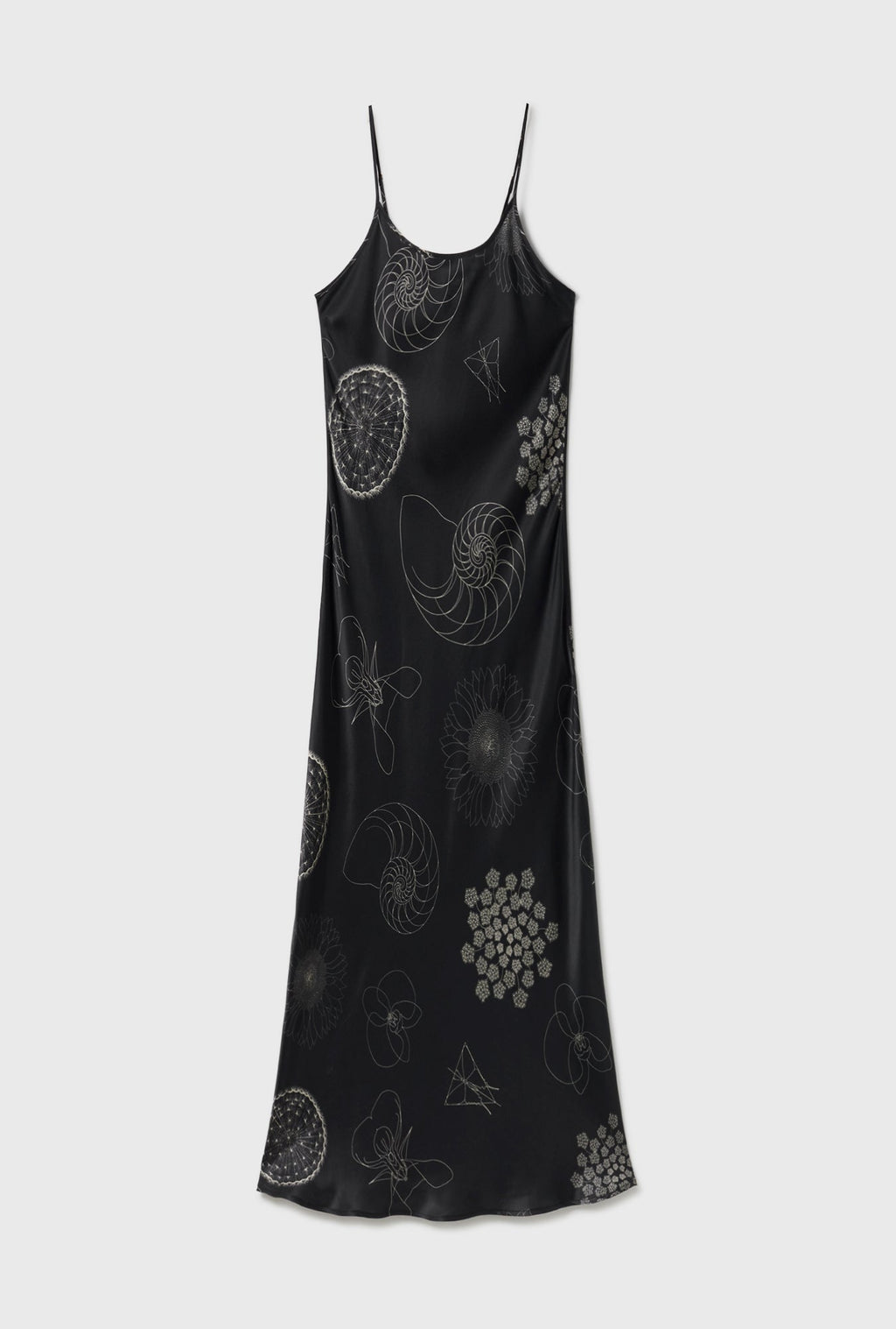 Silk Laundry 1996 Dress - Fibonacci Black