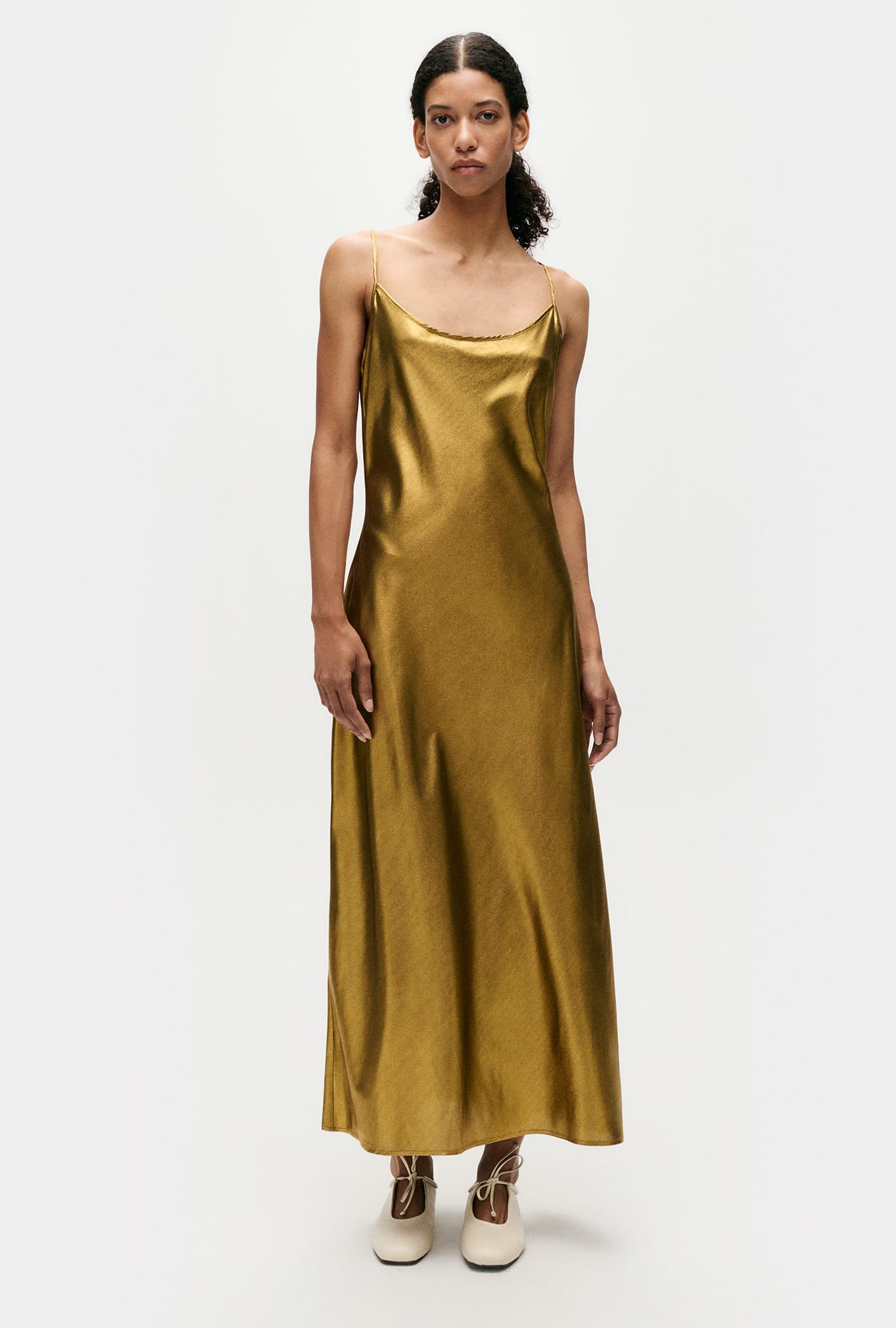 Silk Laundry 1996 Dress - Gold