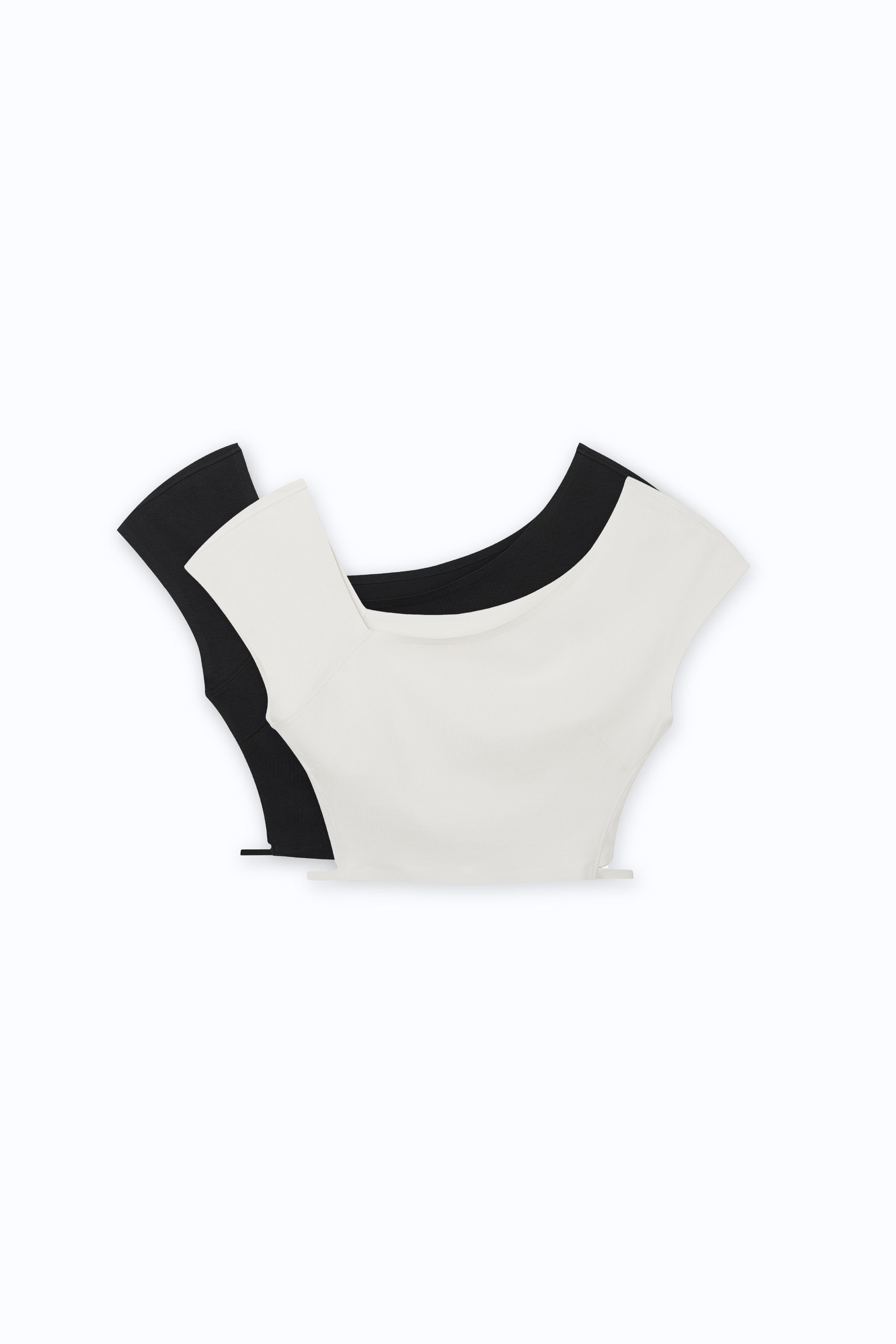 HUNDR. Fitted Cropped Top