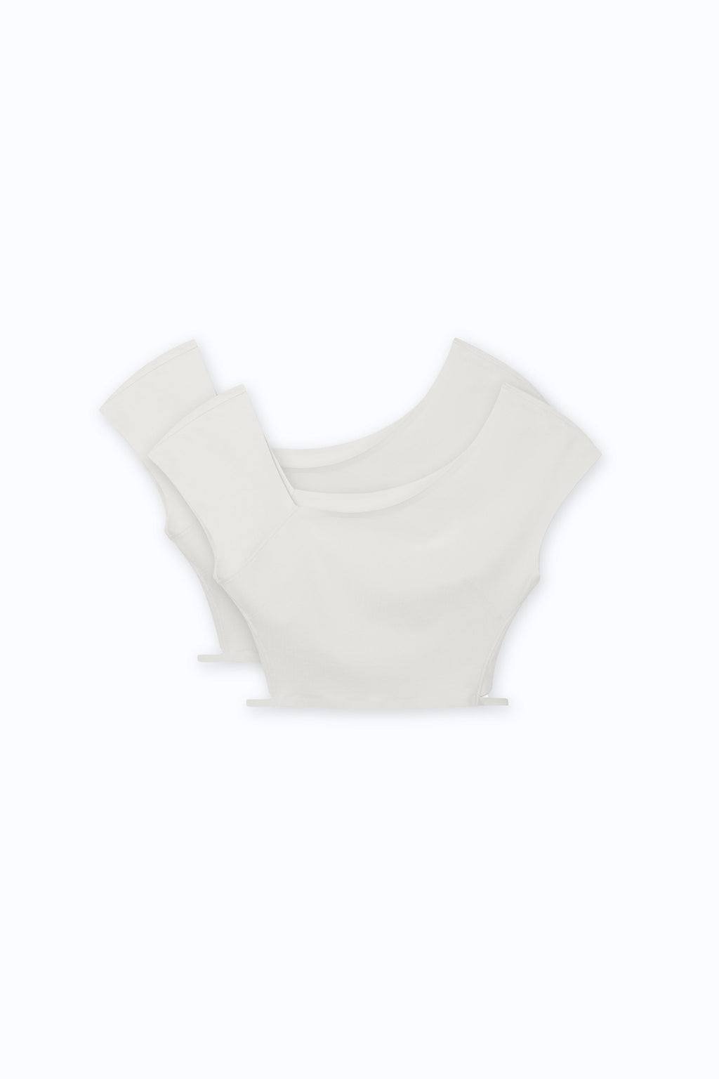 HUNDR. Fitted Cropped Top