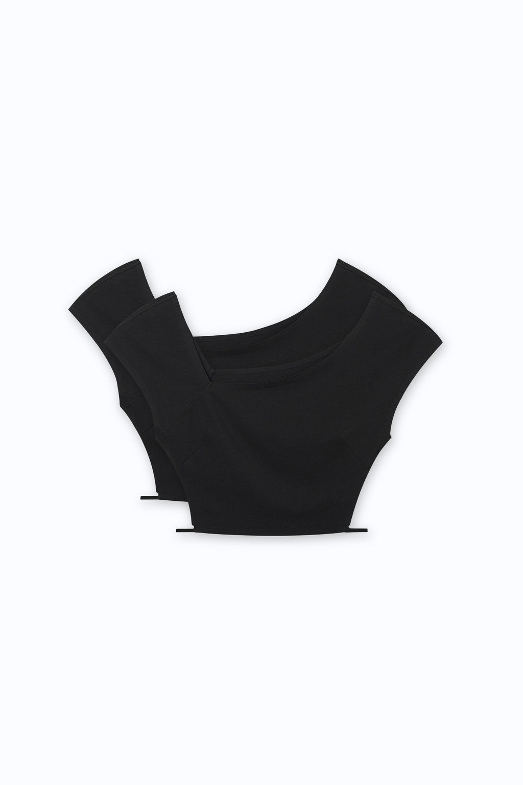HUNDR. Fitted Cropped Top