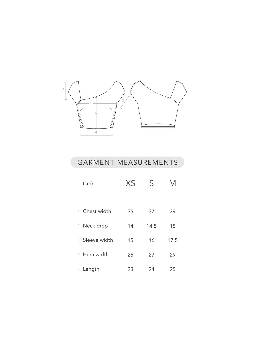 HUNDR. Fitted Cropped Top