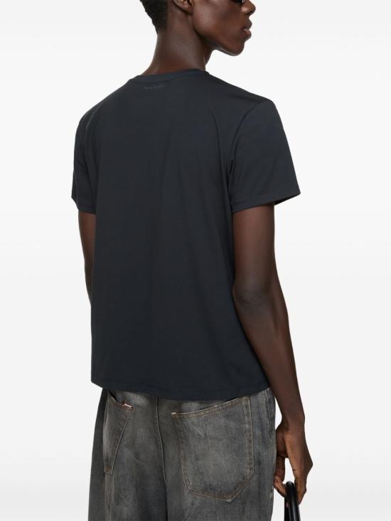 Acne Studios Short Sleeve T-Shirt - Black