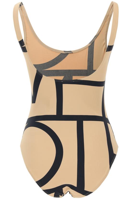 Totême One-Piece Swimsuit - Beige