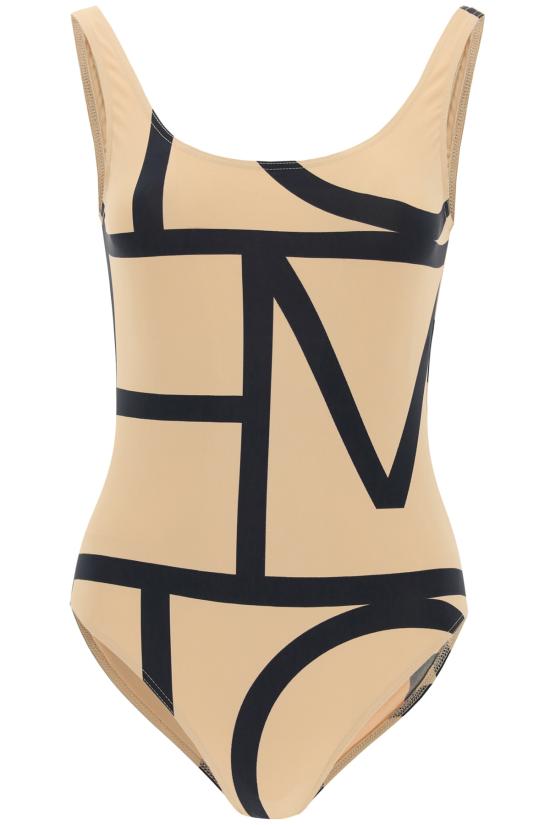 Totême One-Piece Swimsuit - Beige