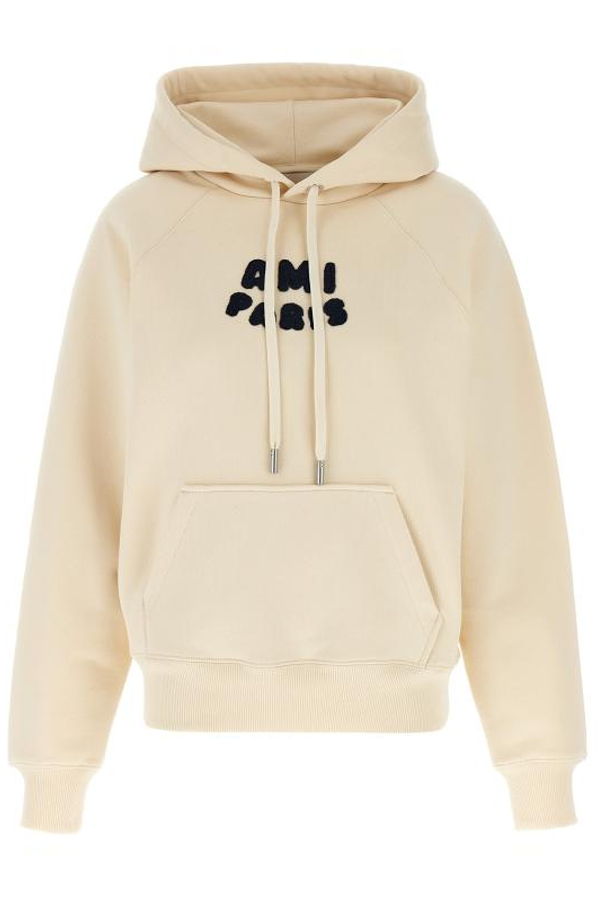AMI Hoodie - White Cream