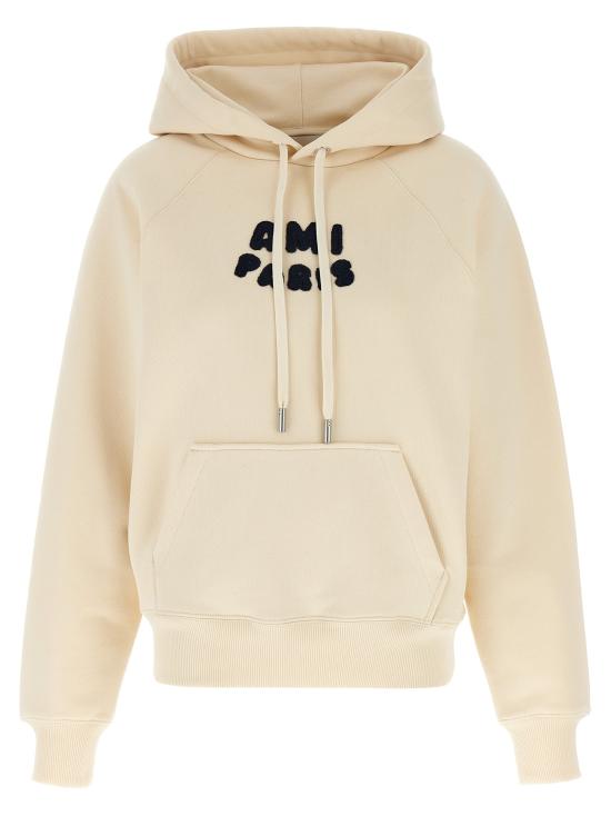 AMI Hoodie - White Cream