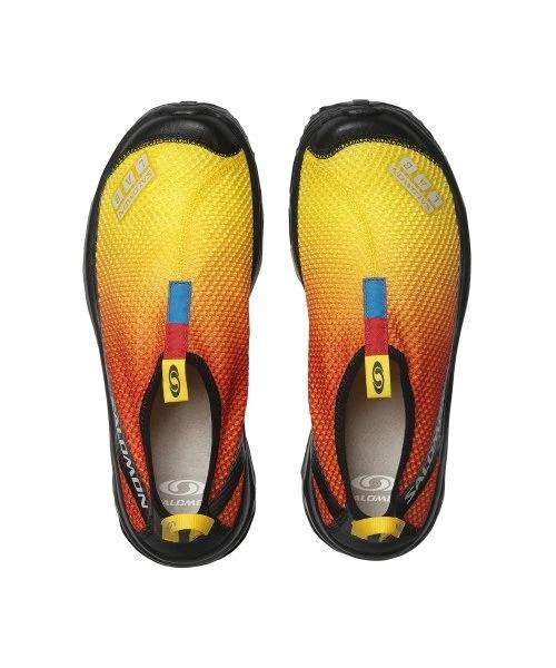 SALOMON Salomon Sneakers - Black / Lemon / High Risk Red