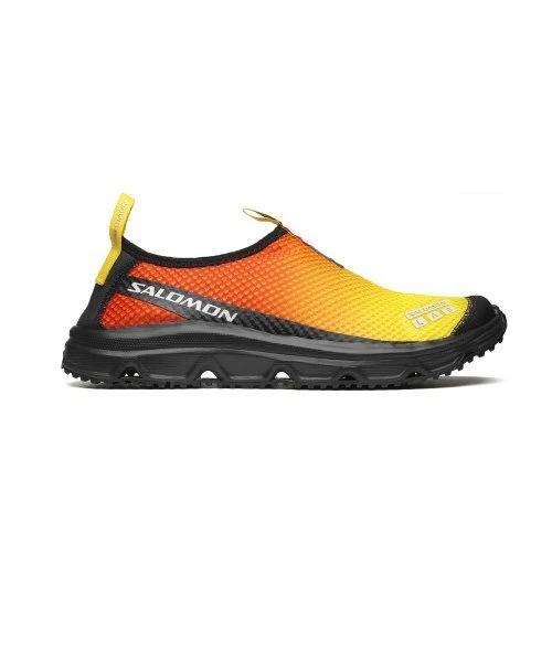 SALOMON Salomon Sneakers - Black / Lemon / High Risk Red