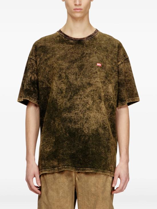DIESEL Short Sleeve T-Shirt Tee - Military