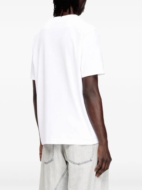 DIESEL Short Sleeve Tee - White