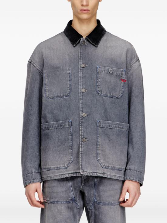 DIESEL Denim Jacket - Gray