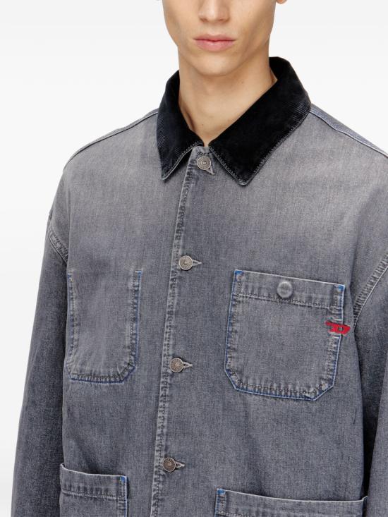 DIESEL Denim Jacket - Gray