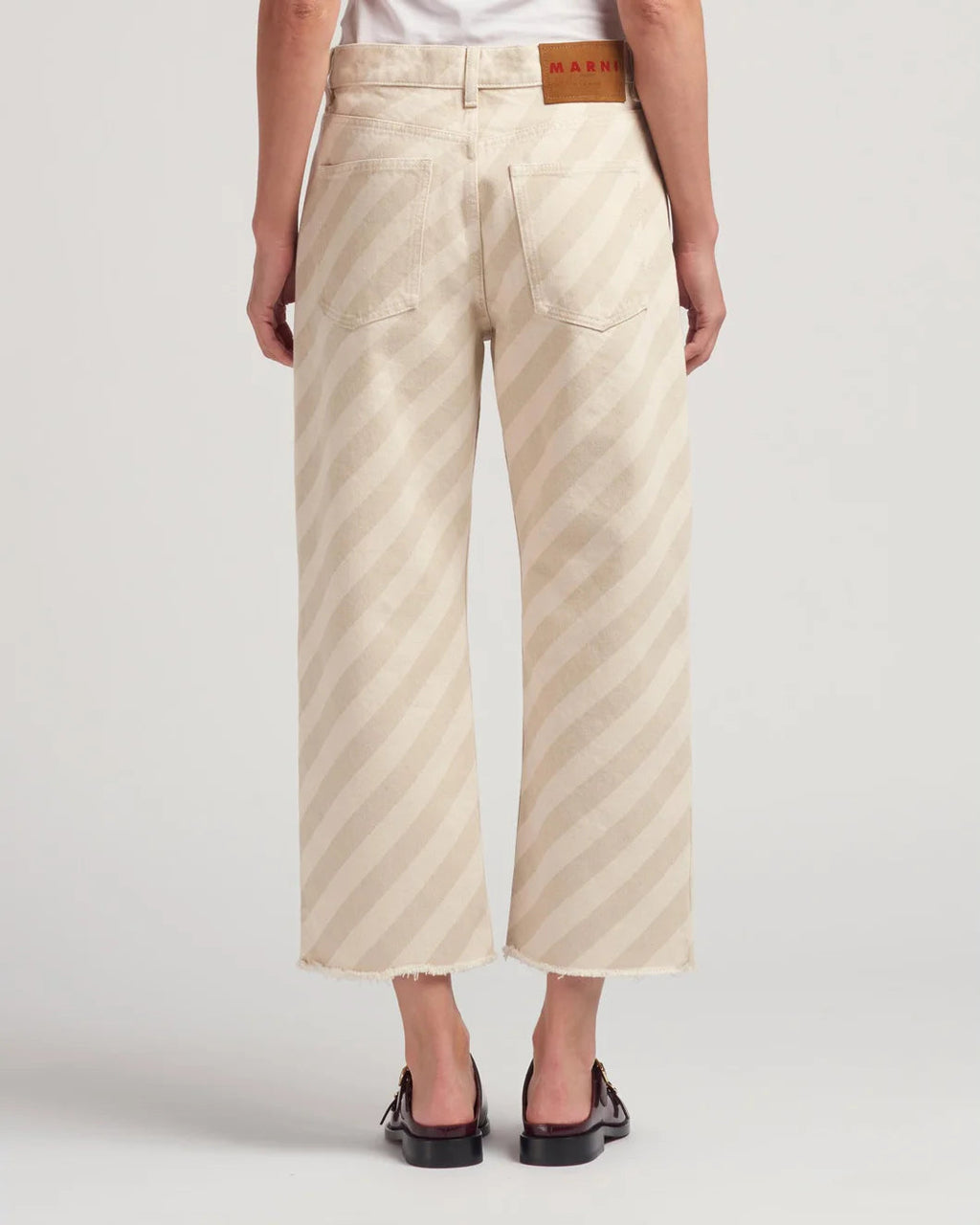 Marni 5-Pocket Denim Trouser - Beige