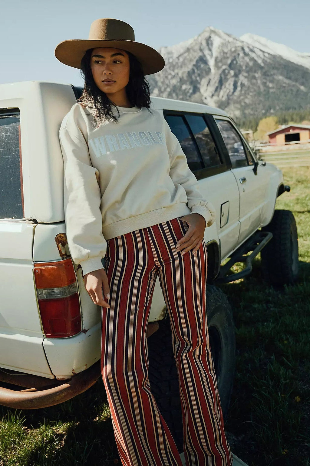 Wrangler 70s Flare Desert Disco Jeans - Denim