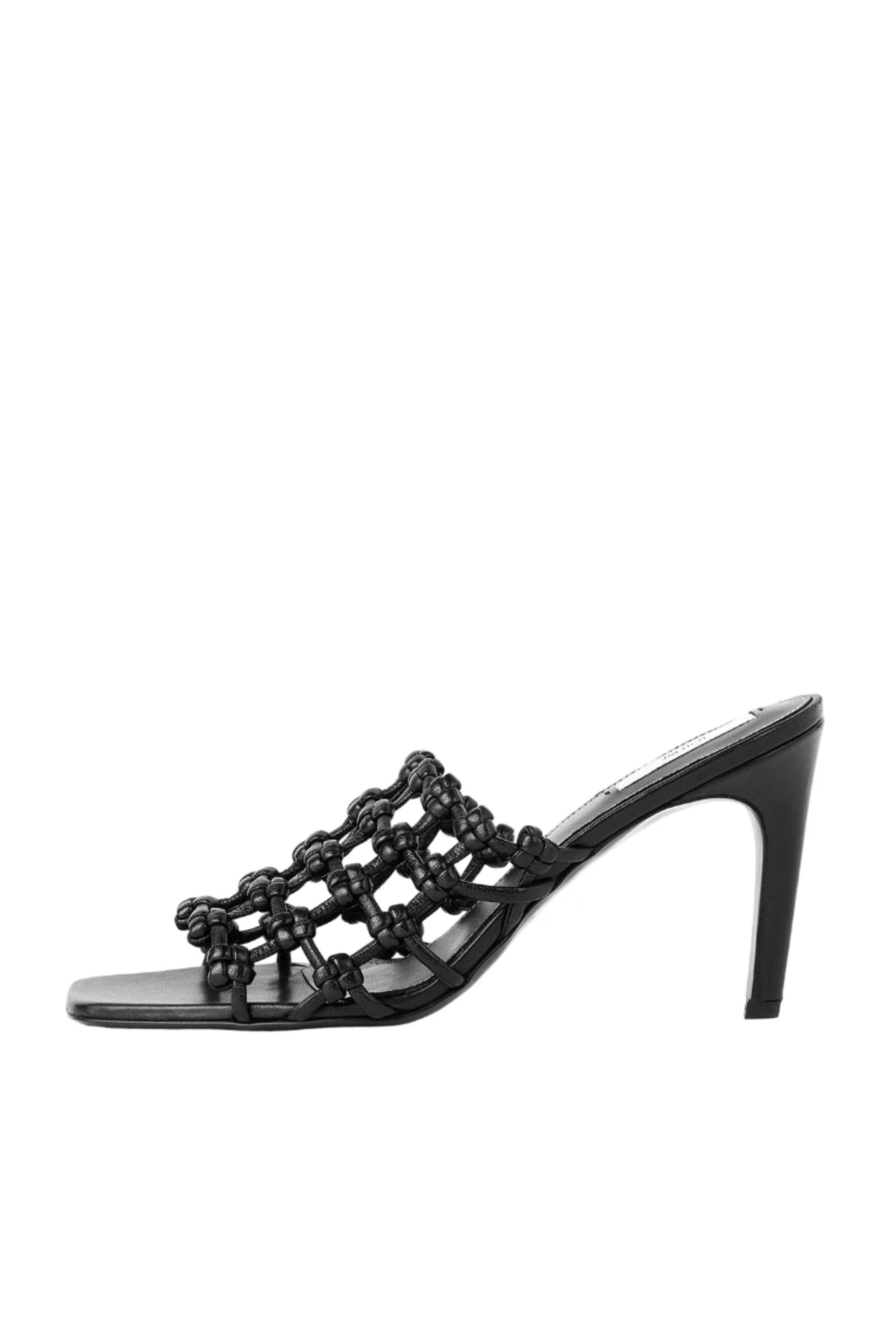 Totême 85 Braided Leather Mule