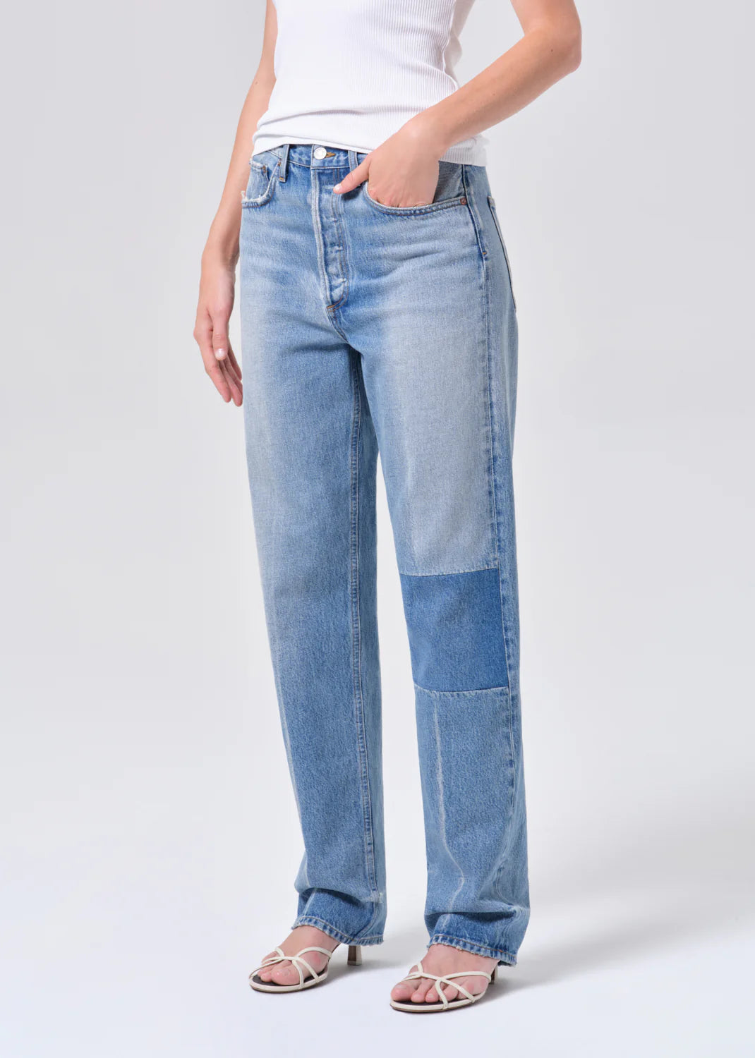 AGOLDE 90's Jean With Patch 32" Jeans - Indigo