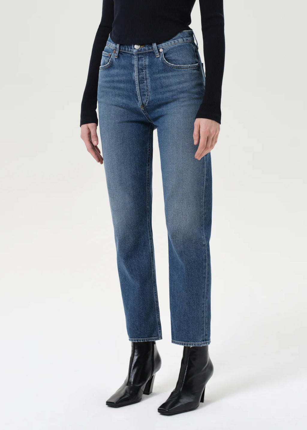 AGOLDE 90's Pinch Waist Crop Jeans