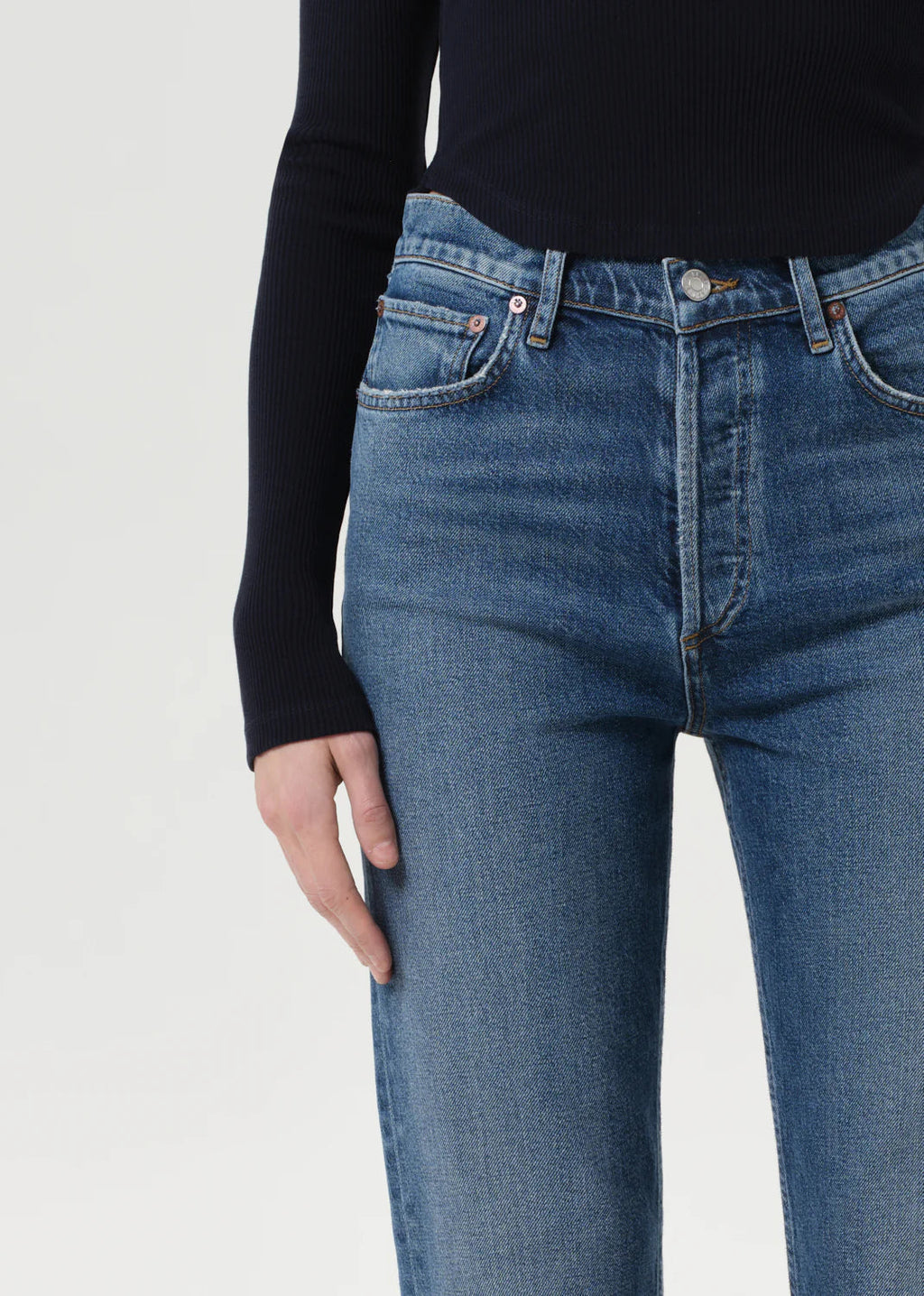 AGOLDE 90's Pinch Waist Crop Jeans