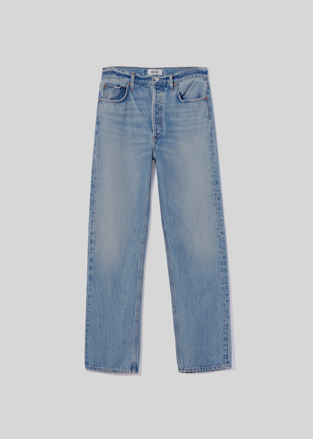 AGOLDE 90s Pinch Waist High Rise Straight Jeans - Infinite