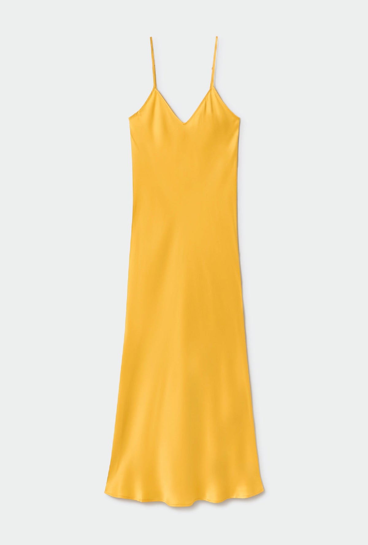 Silk Laundry 90s Slip Dress - Goldfinch