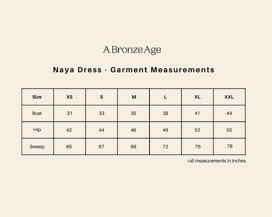 A Bronze Age Naya Dress - Floral Faerie