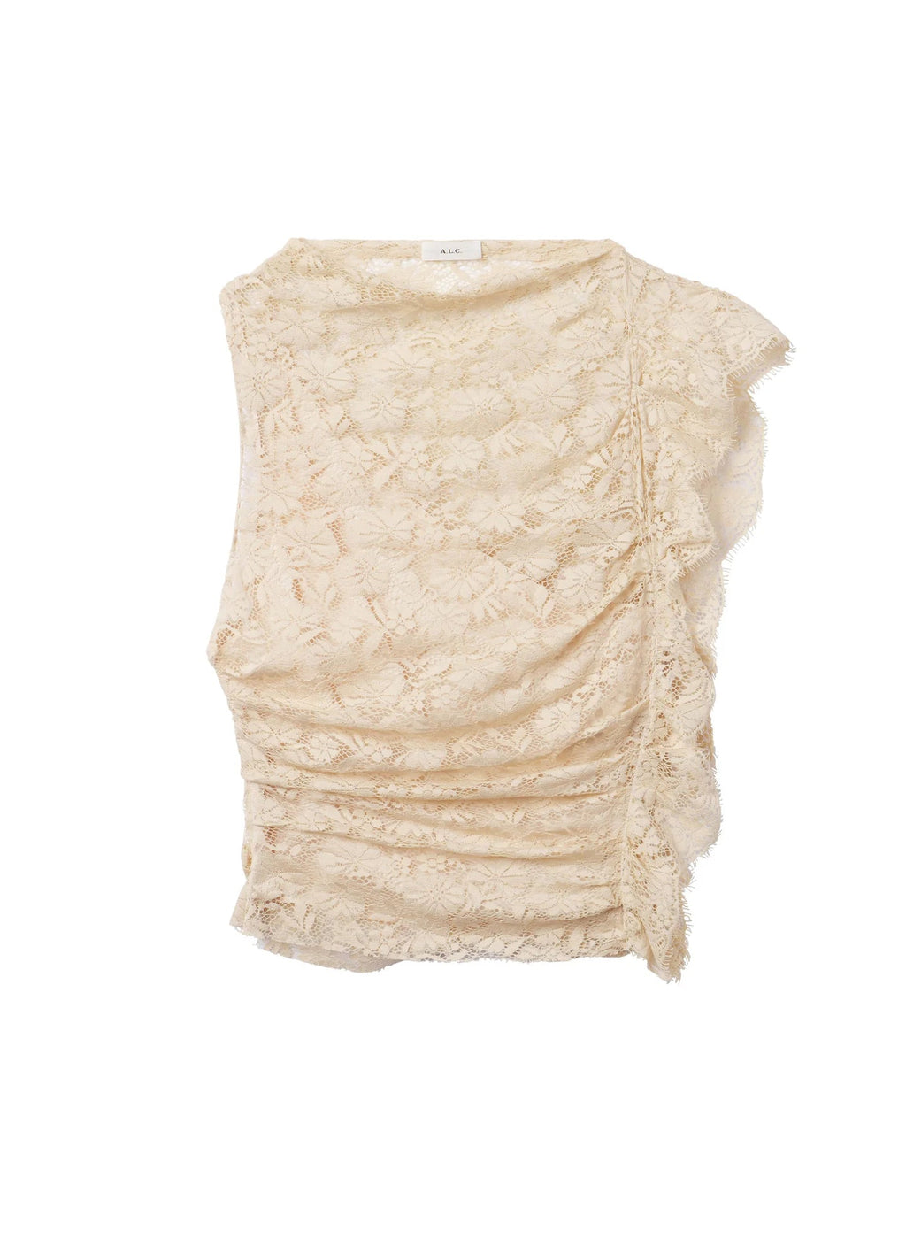 A.L.C. Astrid Lace Top - Crema Dolce