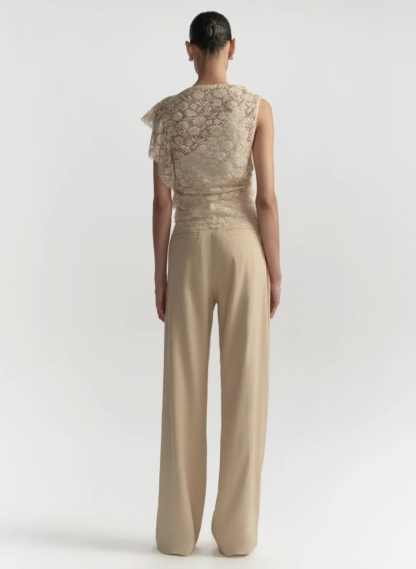 A.L.C. Astrid Lace Top - Crema Dolce