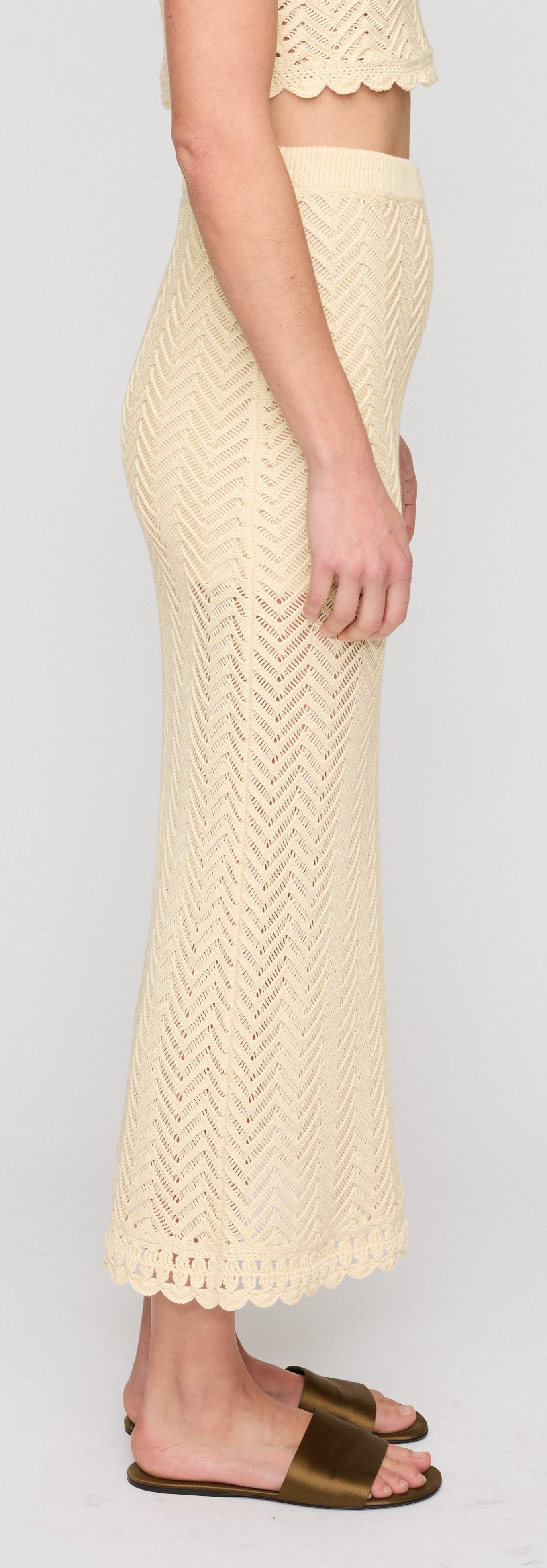 A.L.C. Siesta Skirt - Butter