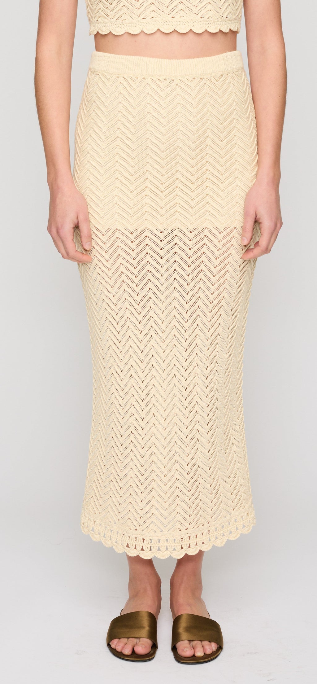 A.L.C. Siesta Skirt - Butter