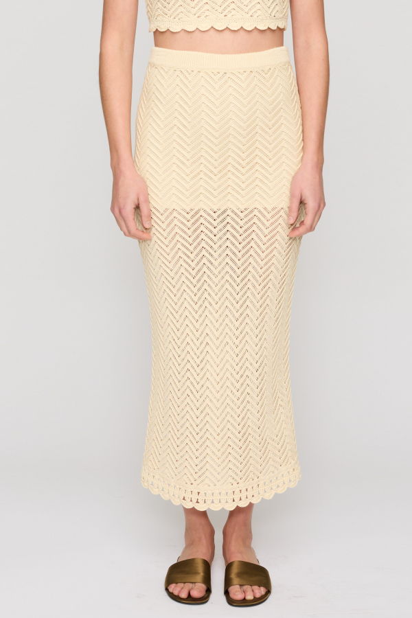A.L.C. Siesta Skirt - Butter