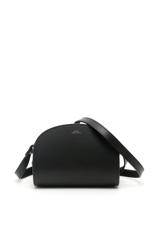 A.P.C. Demi Lune Crossbody Bag - Black