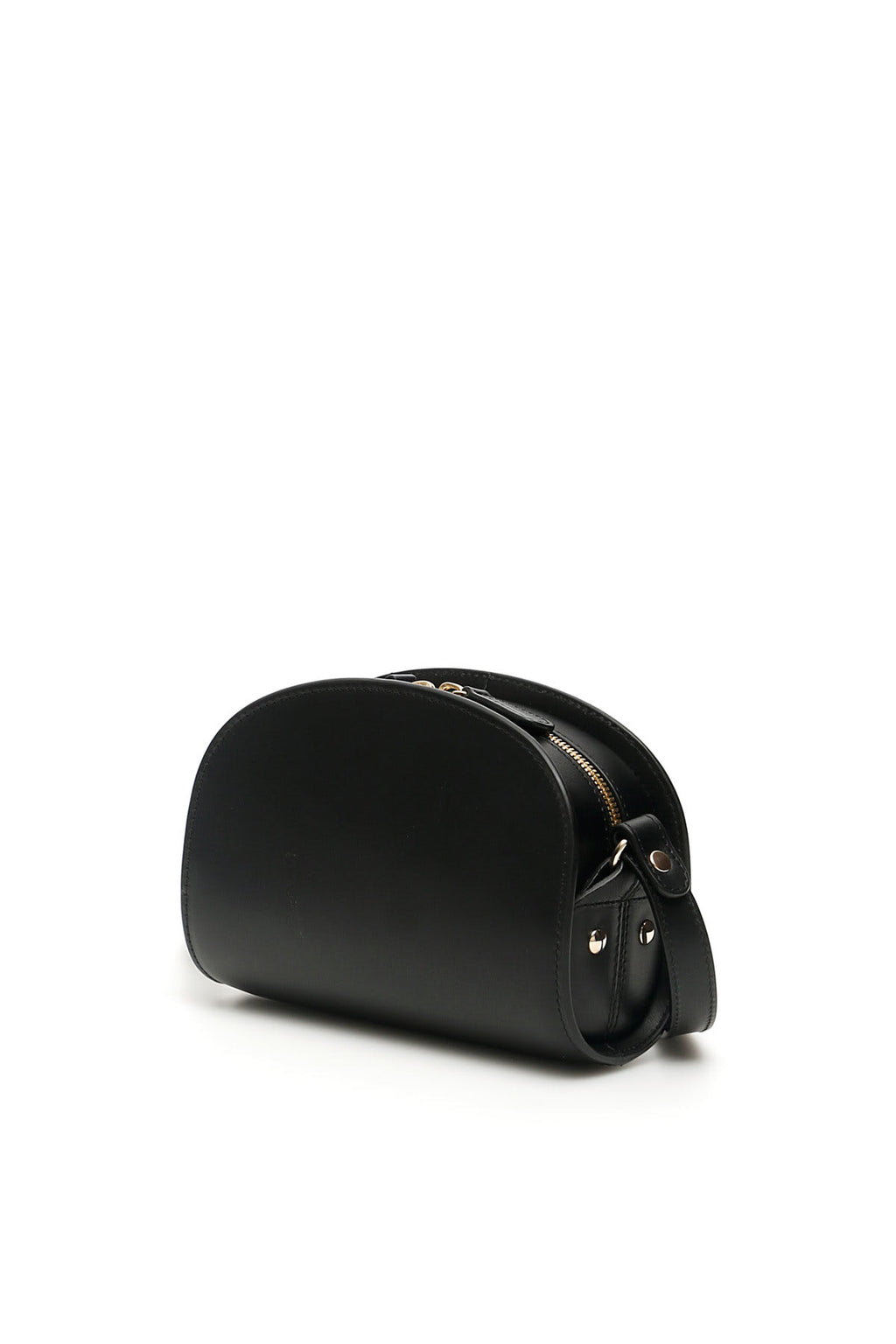 A.P.C. Demi Lune Crossbody Bag - Black