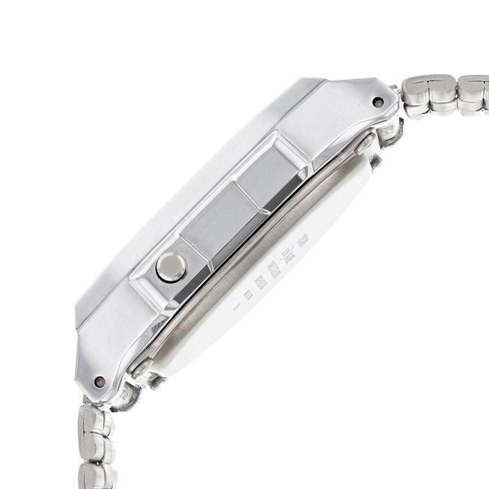 Casio A168W-1 Watch - Silver