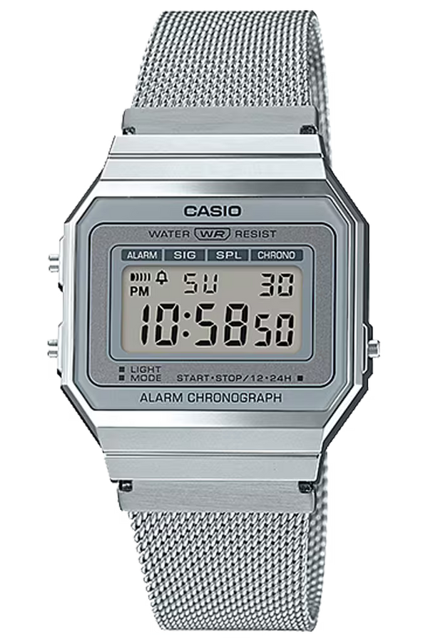 Casio A700WM-7AVT Watch - Silver