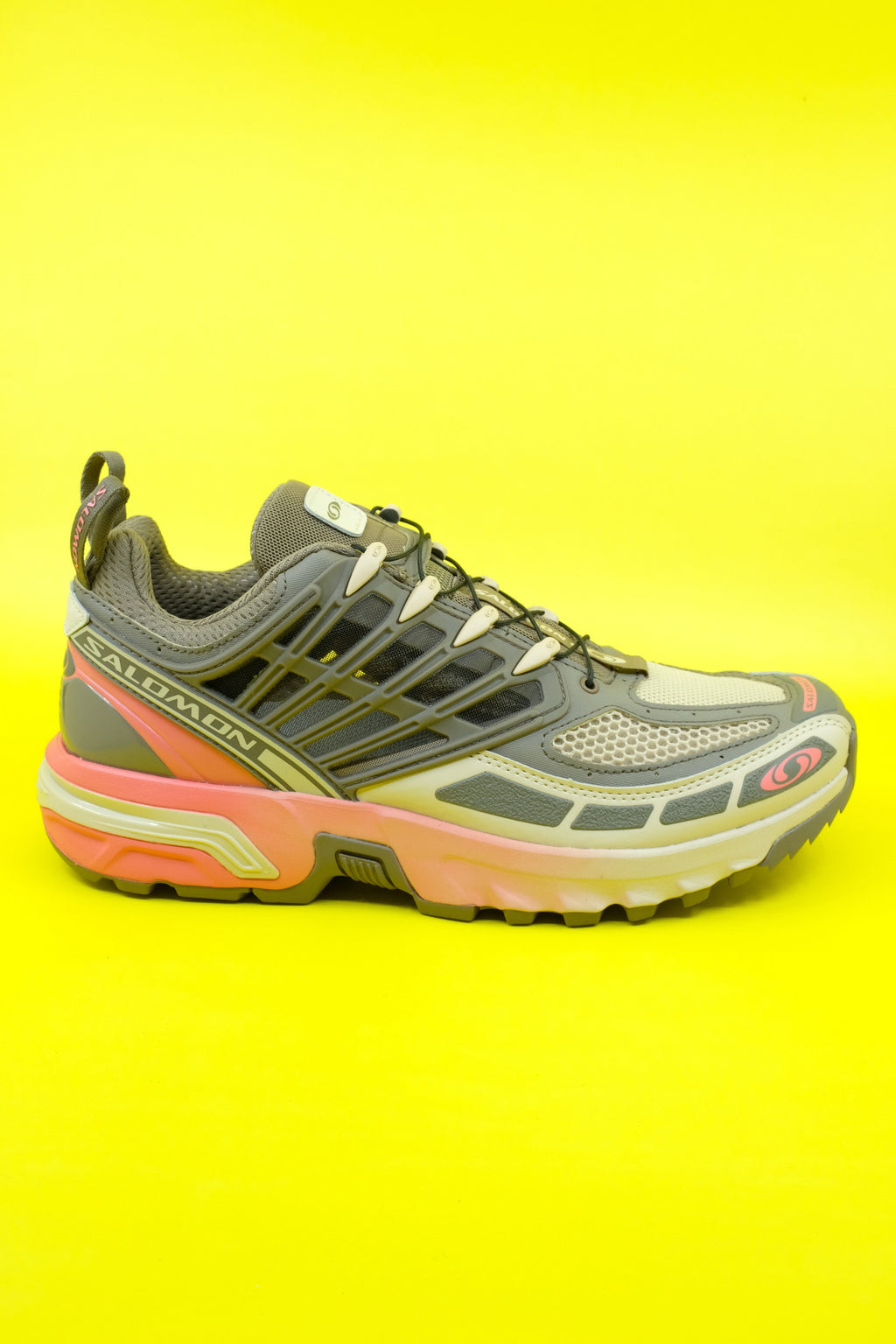 SALOMON ACS Pro Shoes - Falcon/Sugar Coral/Cement