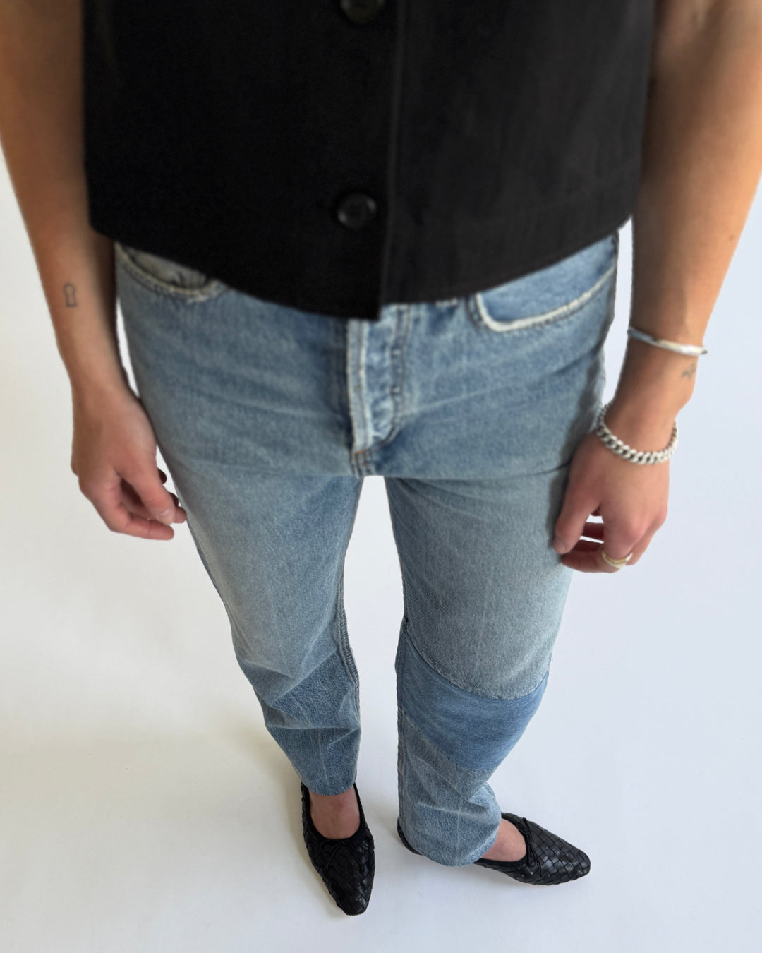 AGOLDE 90's Mid Rise Straight 32" In Session Jeans