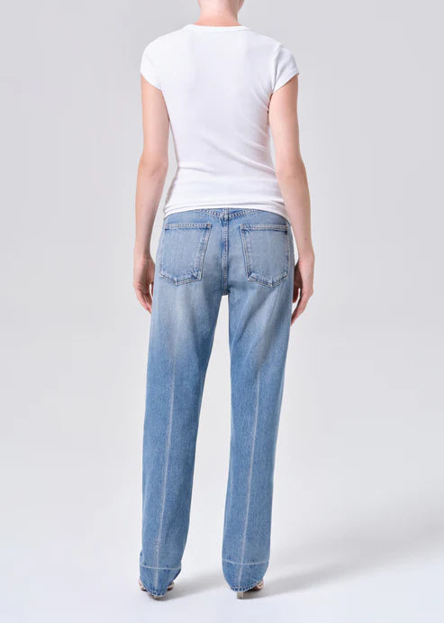 AGOLDE 90's Mid Rise Straight 32" In Session Jeans