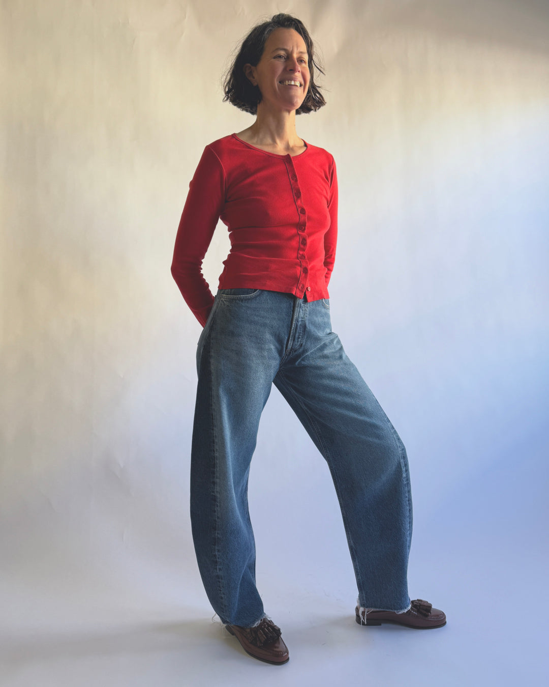 AGOLDE Luna Pieced Jean - Split