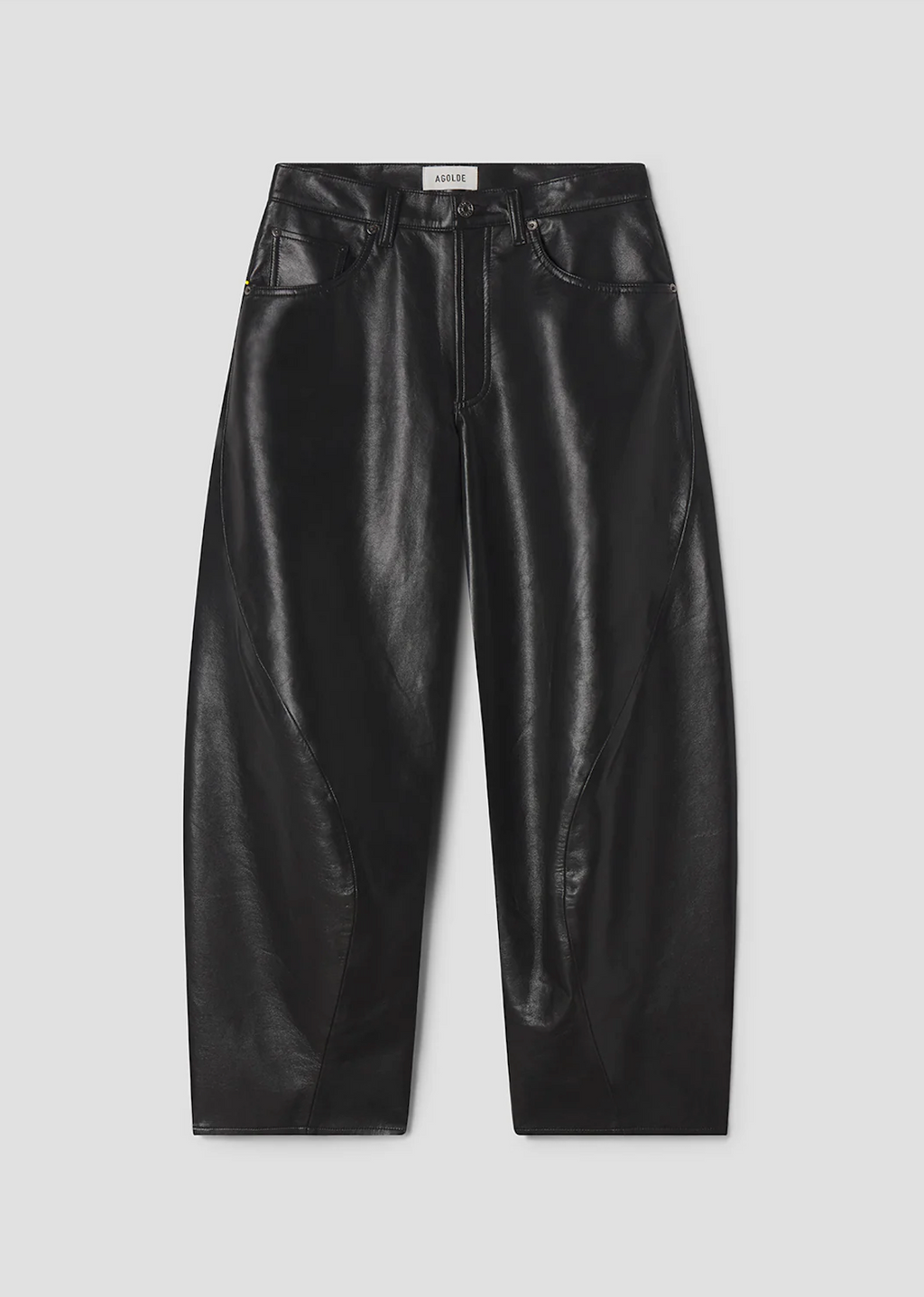 AGOLDE Recycled Leather Twist Jean - Detox