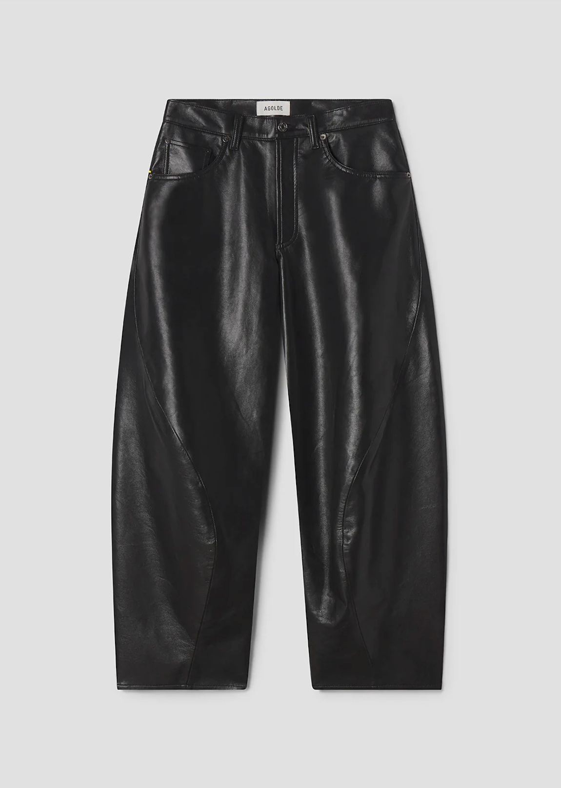 AGOLDE Recycled Leather Twist Jean - Detox