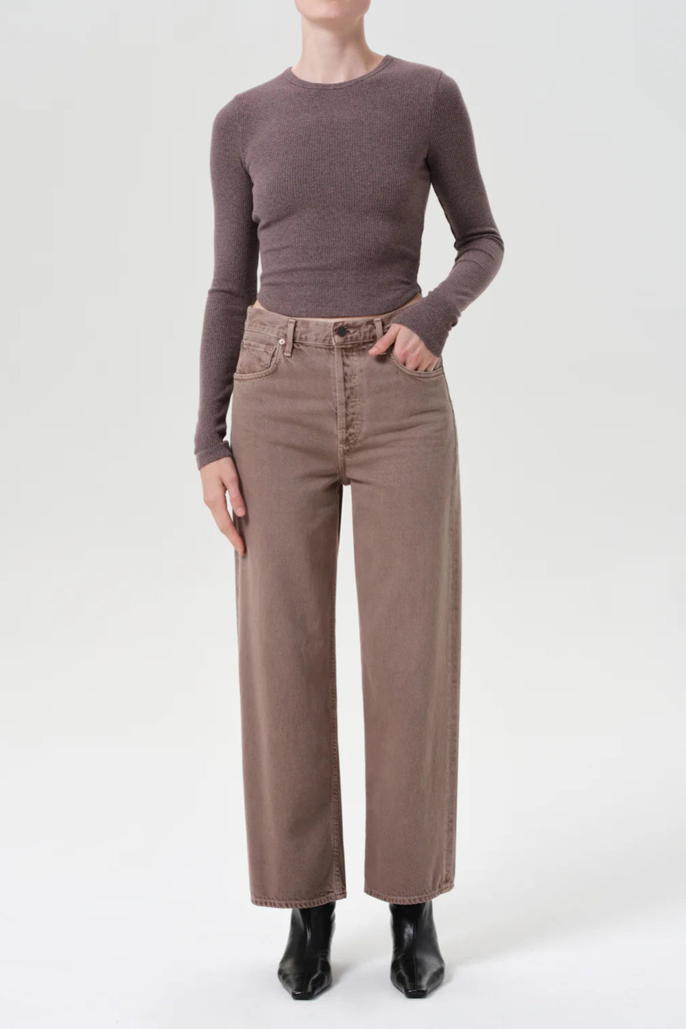 AGOLDE Ren Jeans - Ceramic Rose