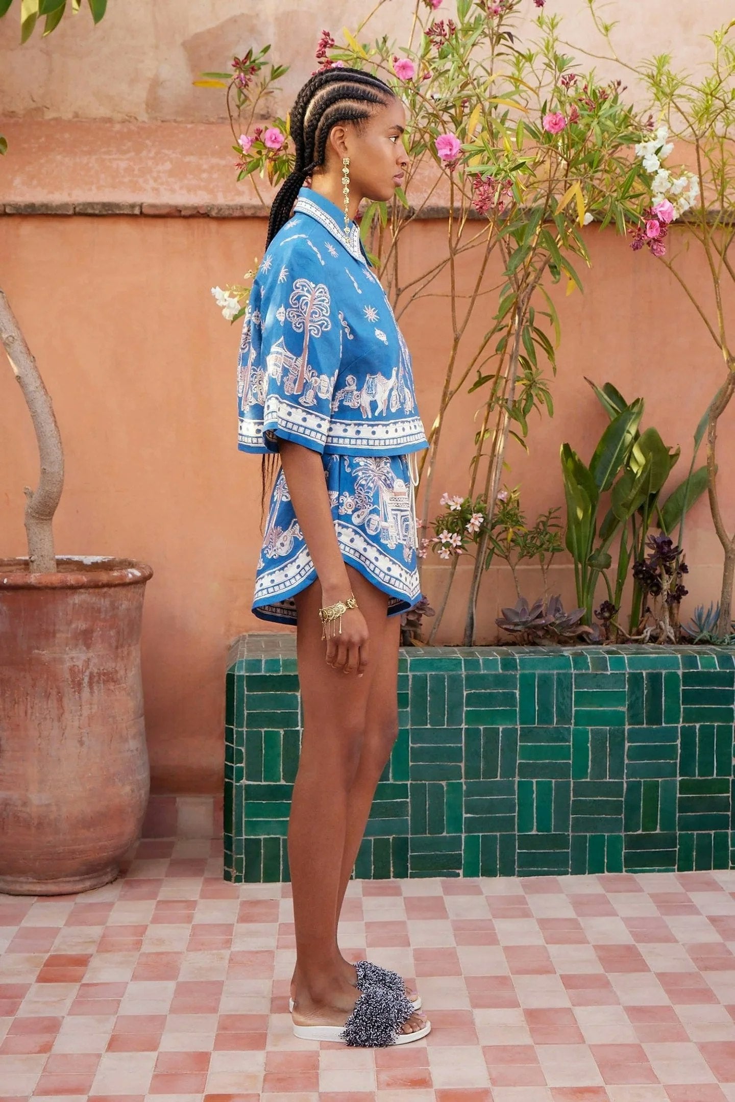 ALÉMAIS Acacia Cropped Shirt