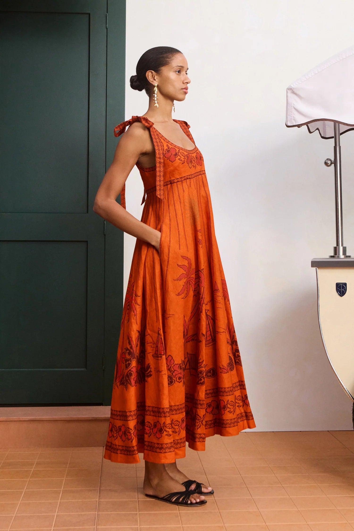 ALÉMAIS Boathouse Ballet Sundress