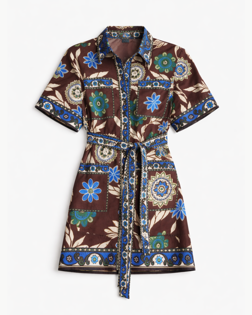 ALÉMAIS Jasper Mini Dress - Chocolate