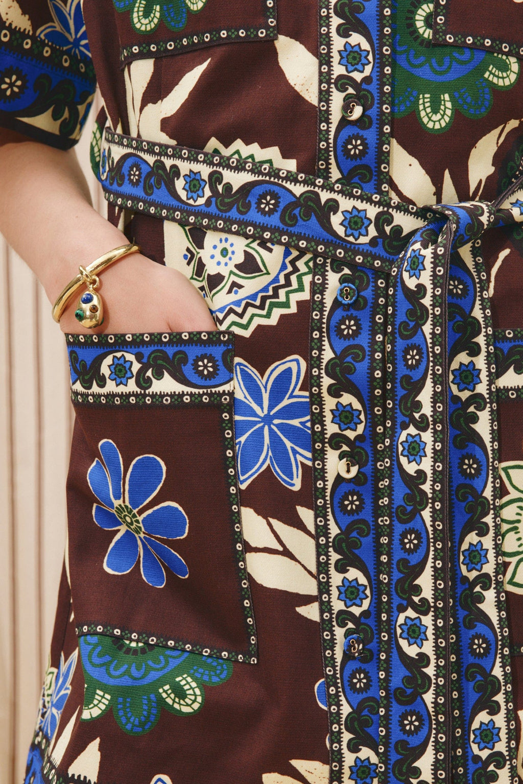 ALÉMAIS Jasper Mini Dress - Chocolate