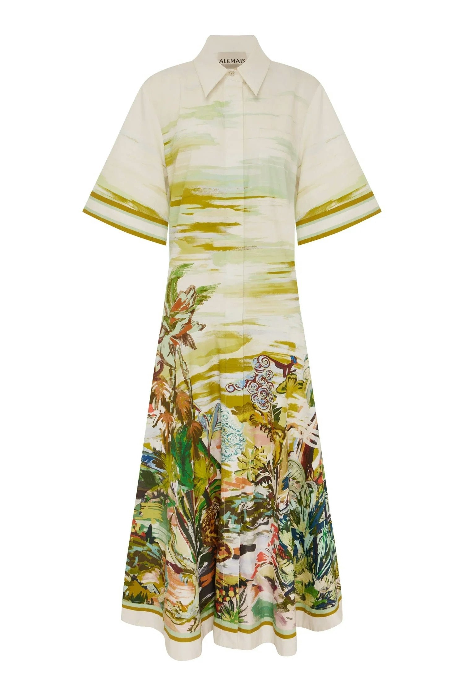 ALÉMAIS Jungle Boogie Shirtdress