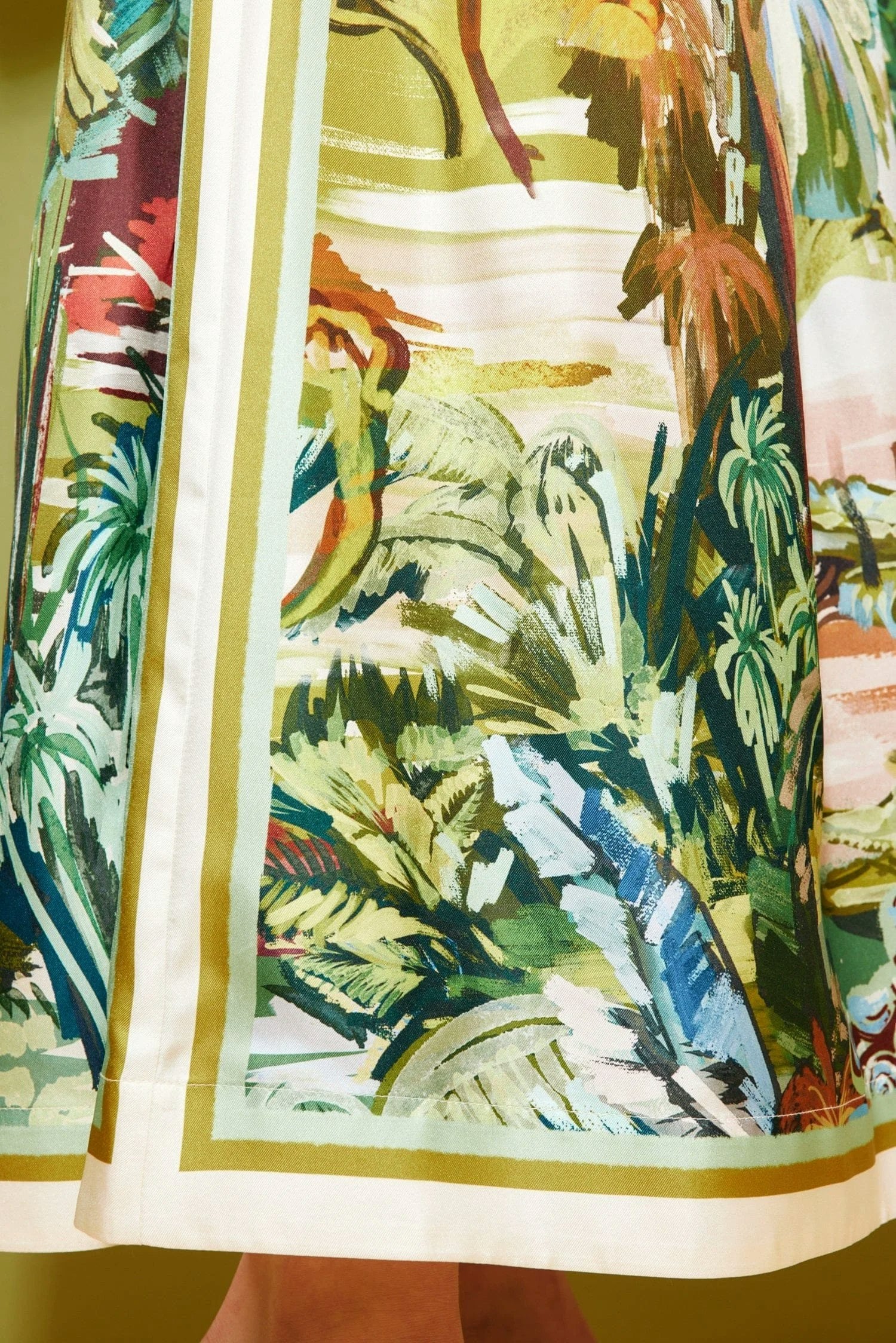 ALÉMAIS Jungle Boogie Silk Culotte