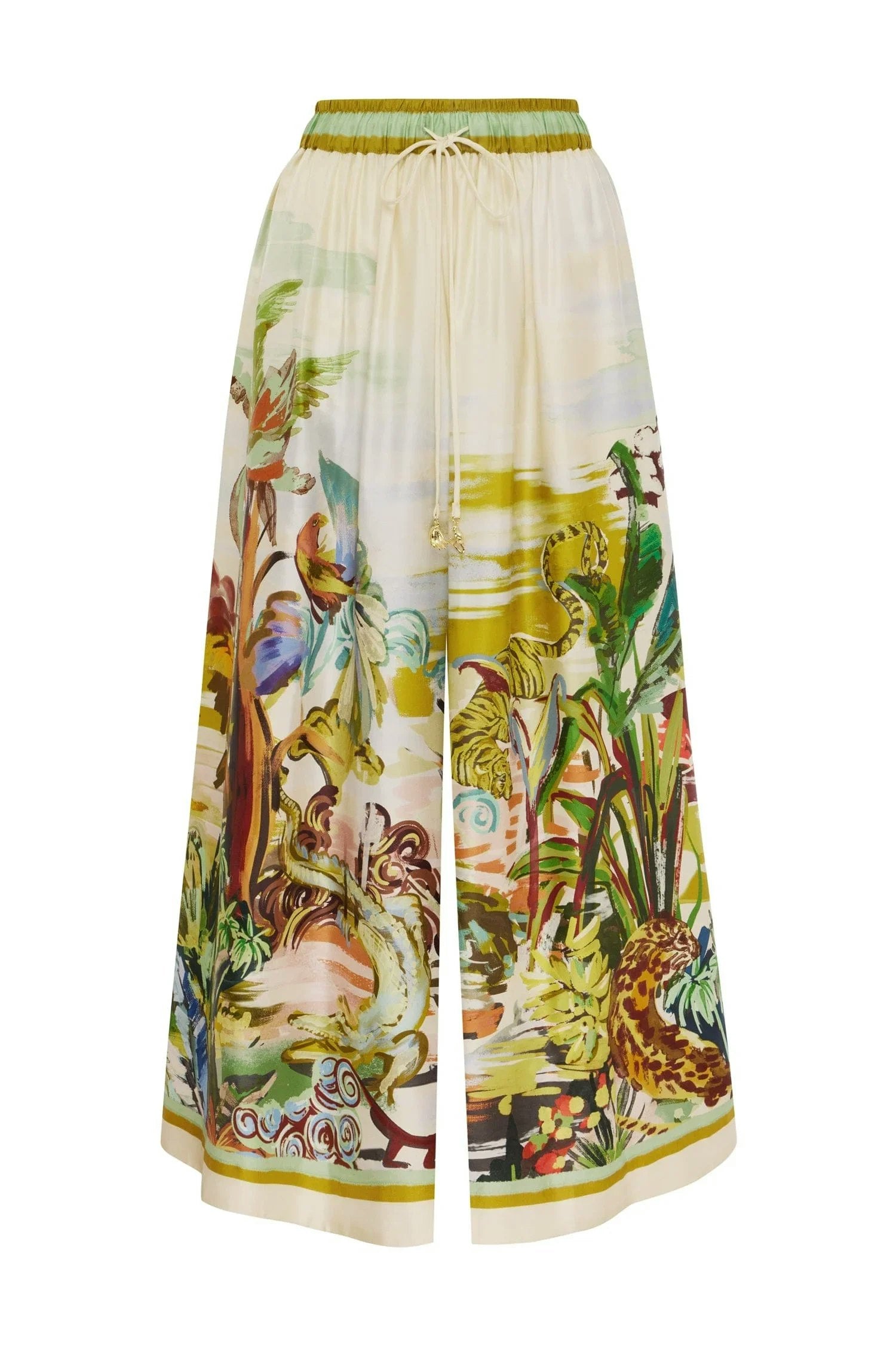 ALÉMAIS Jungle Boogie Silk Culotte