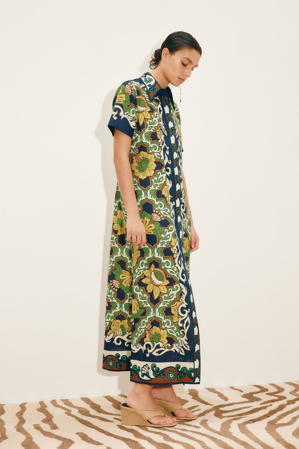 ALÉMAIS Liana Shirtdress - Multi